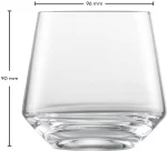 כוס לוויסקי קריסטל 389 מ"ל דגם Pure Schott zwiesel