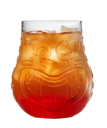 כוס טיקי מזכוכית, נפח 470 מ"ל, תוצרת Libbey.