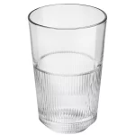 תקריב על שפת ה-Finesse Laser Cut של כוס Royal Leerdam Rayo, מדגים את הגימור העדין.