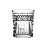 סט 6 כוסות רדיאנט Libbey, כוסות זכוכית שקופות לקוקטיילים ו-וויסקי, עיצוב אלגנטי.