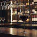 תמונה תקריב של כוס Carré, מציגה את הזכוכית האיכותית והעמידה.