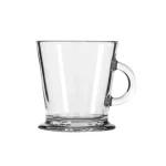 סט של שש כוסות אספרסו מזכוכית שקופה של ליביי מדגם ACAPULCO, כל אחת בנפח 80 מ"ל.