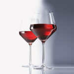 כוסות יין קריסטל דגם פיור