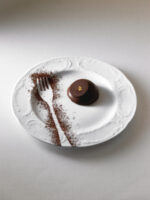 סט צלחות פורצלן ל-6 סועדים דגם Mozart מבית Bauscher גרמניה.