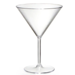 כוס מרטיני פוליקרבונט לאירועים.