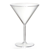 כוס מרטיני פוליקרבונט לאירועים.