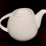 קנקן קפה פורצלן עם מכסה 0.45 ליטר