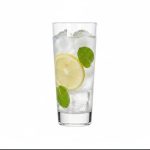כוסות אנדוור תוצרת ליבי עם קרח לימון וסודה