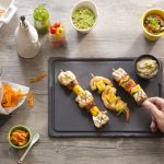 3 פלטות צפחה עם שקע וחריץ