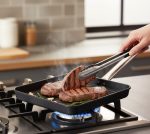 מחבת pujadas לצליית בשרים עם ציפוי נון סטיק איכותי במיוחד