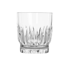 כוס זכוכית פסים, מתאימה לשתייה קלה, קוקטייל וויסקי.