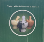 מכתש ועלי לתיבול וטחינת תבלינים.