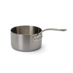 תמונת תקריב של קלחת שף מנירוסטה תוצרת Samuel Grove.