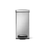 פח דוושה יוקרתי מנירוסטה - 10 ל' כולל 60 שקיות תואמות