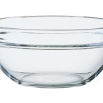 4 קערות זכוכית לסלט