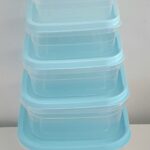 סט 5 קופסאות אחסון מרובעות