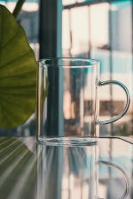 כוס זכוכית שתייה חמה 350 מ"ל