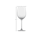 כוסות יין אדום יוקרתיות מבית Zwiesel Glas, סדרת Prizma. סט של 2 כוסות קריסטל איכותיות בעיצוב אלגנטי.