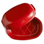 ⁦אופה לחם ארטיזן בעבודת יד Emile Henry- אדום⁩ – תמונה ⁦3⁩