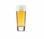 כוס בירה קריסטל Tritan עמידה של Schott Zwiesel מלאה בבירה קרה.