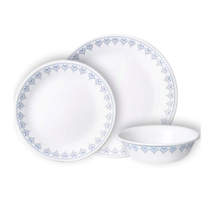 סט צלחות Patchwork לשישה סועדים תוצרת Corelle® (18 חלקים)