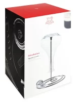 אביזר לייבוש דיקנטר יין – Peugeot Revolution, למראה מבריק ולשמירה על זכוכית נקייה.