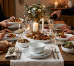 צלחות מעוצבות עם טקסטורה עדינה וזכוכית עמידה – פתרון פרקטי ועל-זמני לאירוח