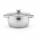 סיר נירוסטה איכותי בעל שלוש שכבות נירוסטה וליבת אלומיניום