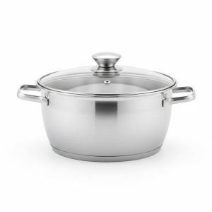 סיר נירוסטה איכותי בעל שלוש שכבות נירוסטה וליבת אלומיניום