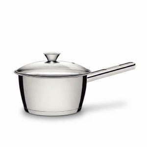 צילום מוצר של קלחת Allegra עם ידית ארוכה וארגונומית למטבח המודרני.