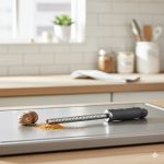 אחיזה נוחה בידית ה-Soft Touch בזמן גירור אגוז מוסקט קשה.