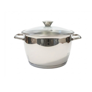 סיר נירוסטה יוקרתי בעל 3 שכבות נירוסטה וליבת אלומיניום