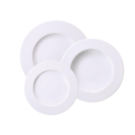 צלחת מנה עיקרית פורצלן מסדרת Tramontina MESH במבט עילי