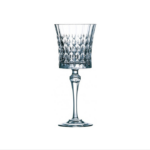 מבט מקרוב על עיטורי היהלום של כוס יין Chef & Sommelier מקט l9744.