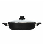 סיר סוטאז' ענק 32 ס"מ Swiss Diamond מסדרת ה-XD – מבט חזיתי.