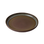 צלחת מנה עיקרית LifeConcept בקוטר 26 ס"מ עם שוליים מורמים על רקע לבן