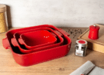 ⁦תבנית אפייה ריבועית 36 ס"מ Appolia Peugeot צבע אדום⁩ – תמונה ⁦3⁩